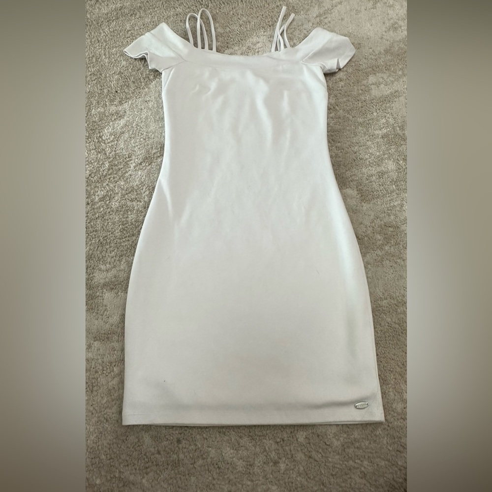 White guess tight dress